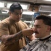 USS Theodore Roosevelt barbershop