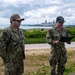 USS Green Bay (LPD 20) Conducts Reenlistment During LCAC Ops