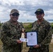 USS Green Bay (LPD 20) Conducts Reenlistment During LCAC Ops