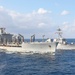 USS Chancellorsville underway replenishment