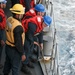 USS Chancellorsville underway replenishment