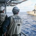 USS Chancellorsville underway replenishment