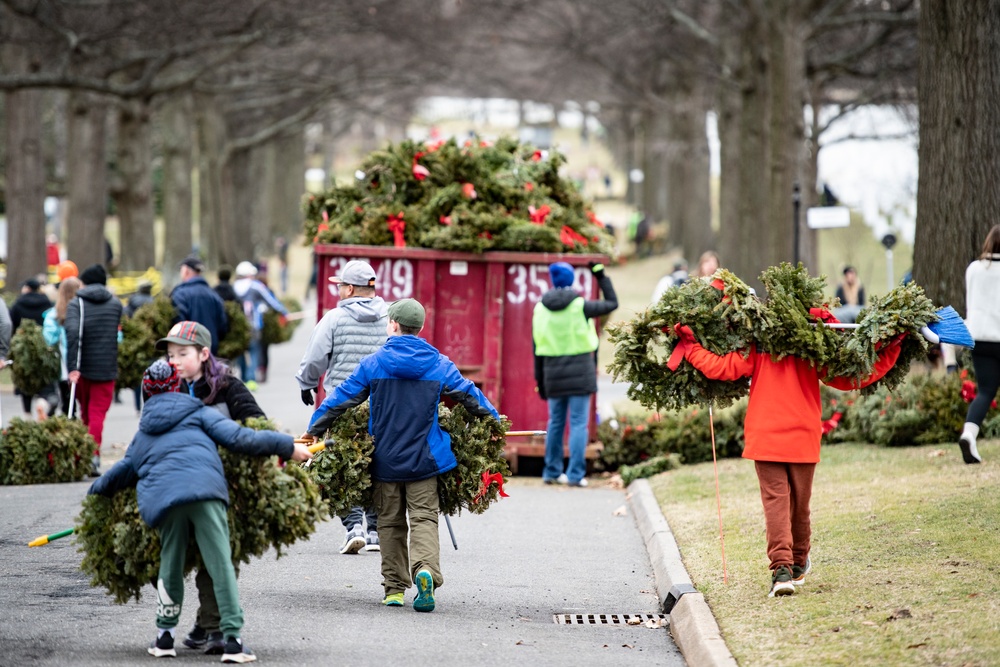 Wreaths Out at Arlington National Cemetery 2023