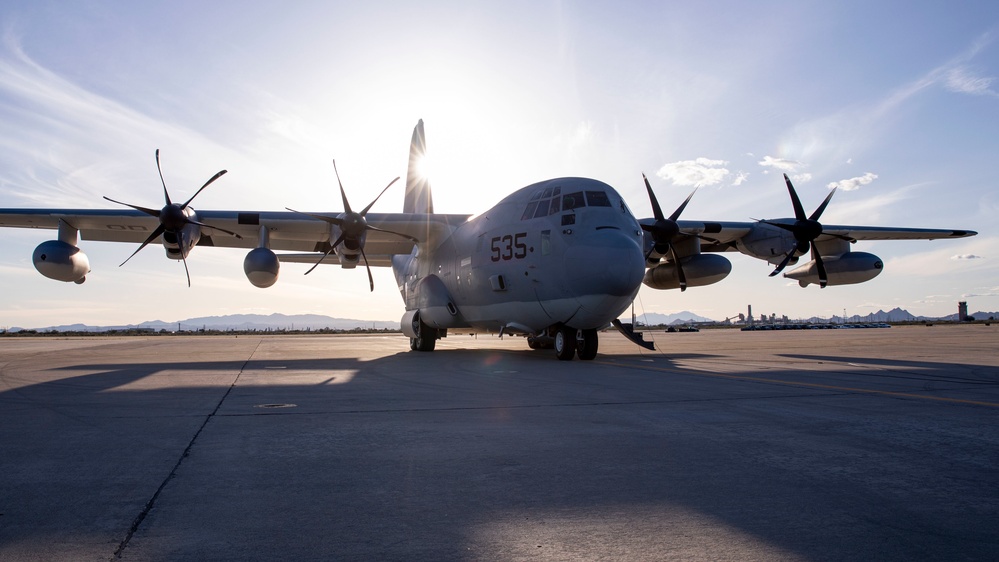 VMGR-152 Participates in a Division Flight and Aerial Refueling during Vagabond Horizon 2023