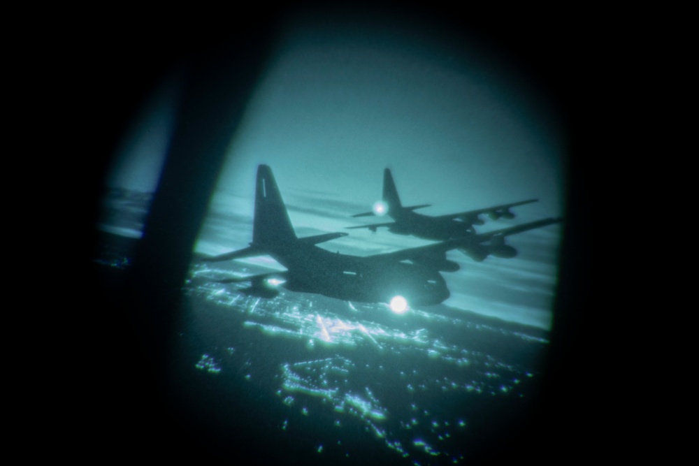VMGR-152 Participates in a Division Flight and Aerial Refueling during Vagabond Horizon 2023