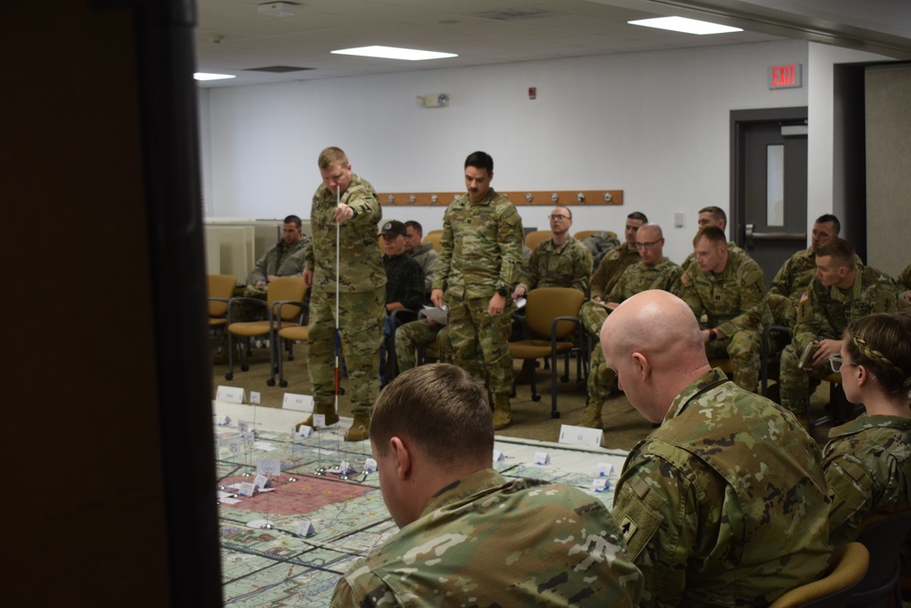 Brigade Fire Support Rehearsal at Northern Strike 23-1