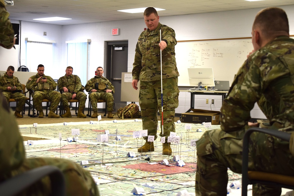 Brigade Fire Support Rehearsal at Northern Strike 23-1