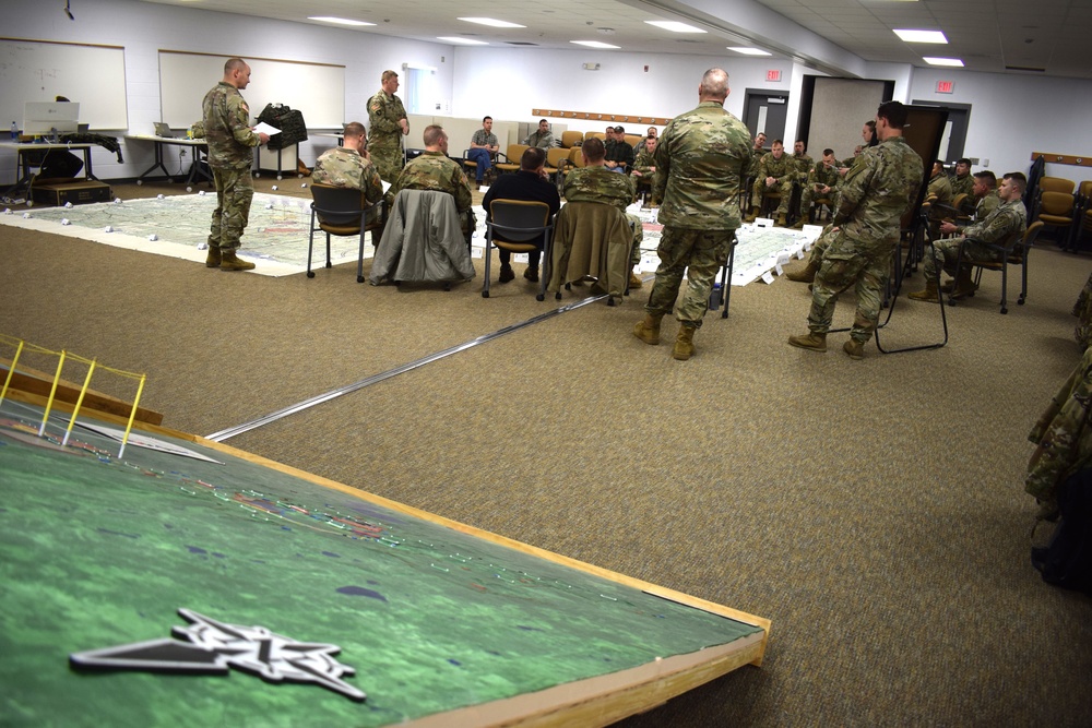 Brigade Fire Support Rehearsal at Northern Strike 23-1