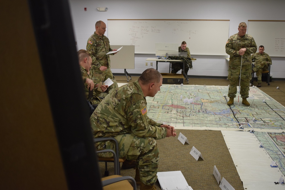 Brigade Fire Support Rehearsal at Northern Strike 23-1