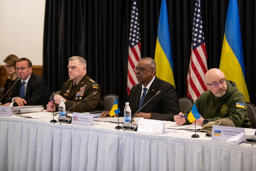 Secretary Austin attends eighth Ukraine Defense Contract Group