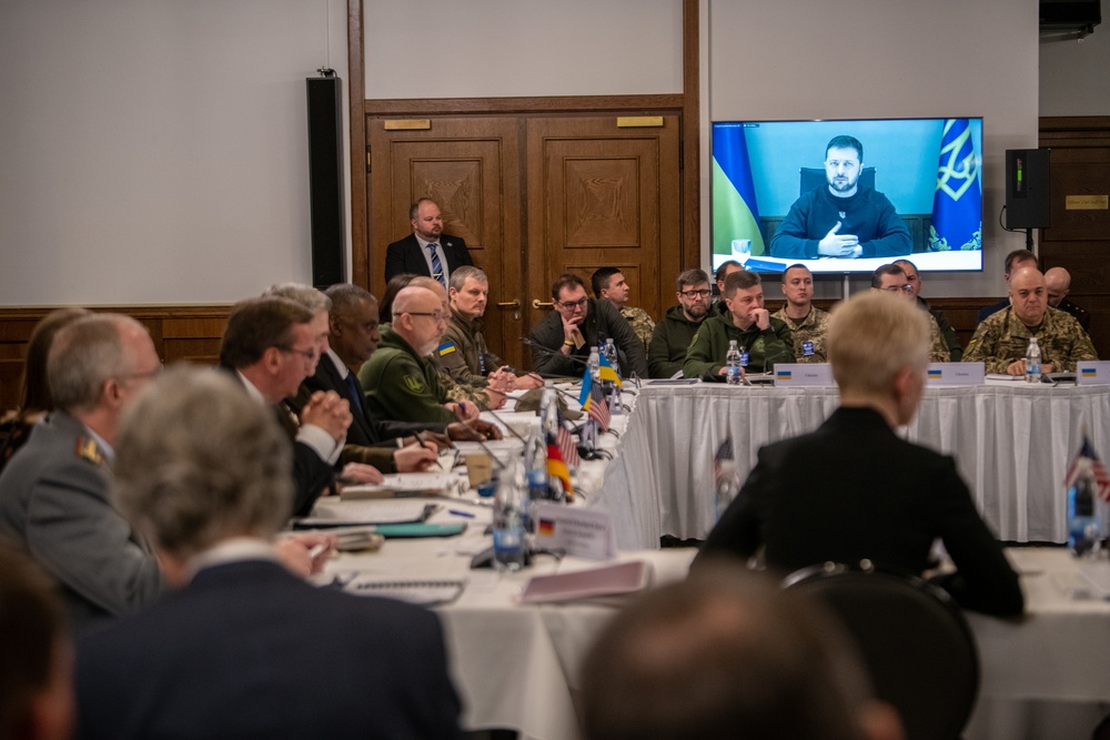 Secretary Austin attends eighth Ukraine Defense Contract Group