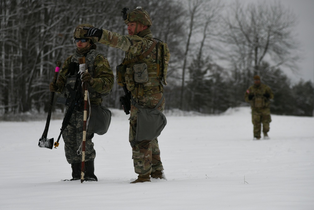 120th Field Artillery Regiment sets up M119 during Northern Strike 23-1