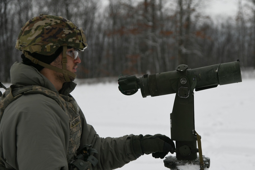 120th Field Artillery Regiment sets up M119 during Northern Strike 23-1