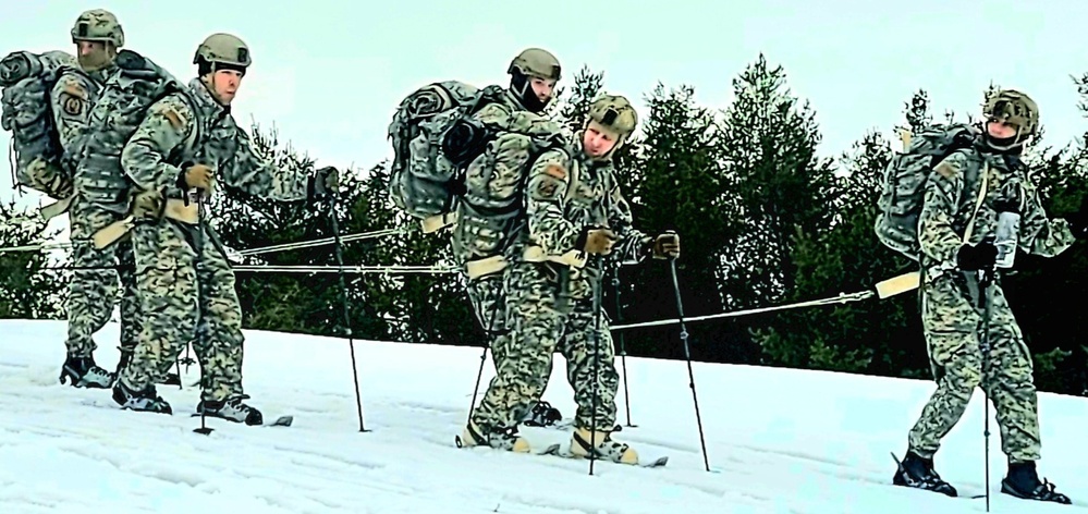 Airmen train in cold-weather tactics, skills at Fort McCoy