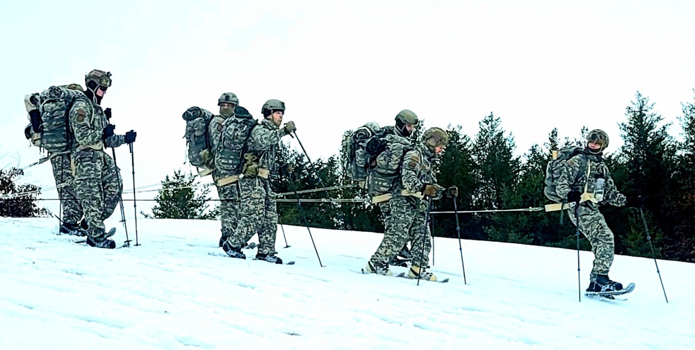 Airmen train in cold-weather tactics, skills at Fort McCoy