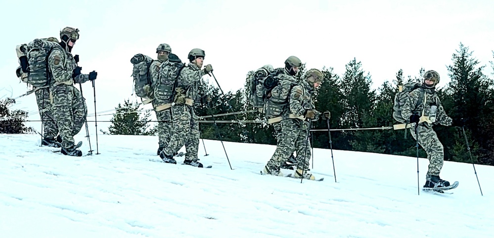 Airmen train in cold-weather tactics, skills at Fort McCoy