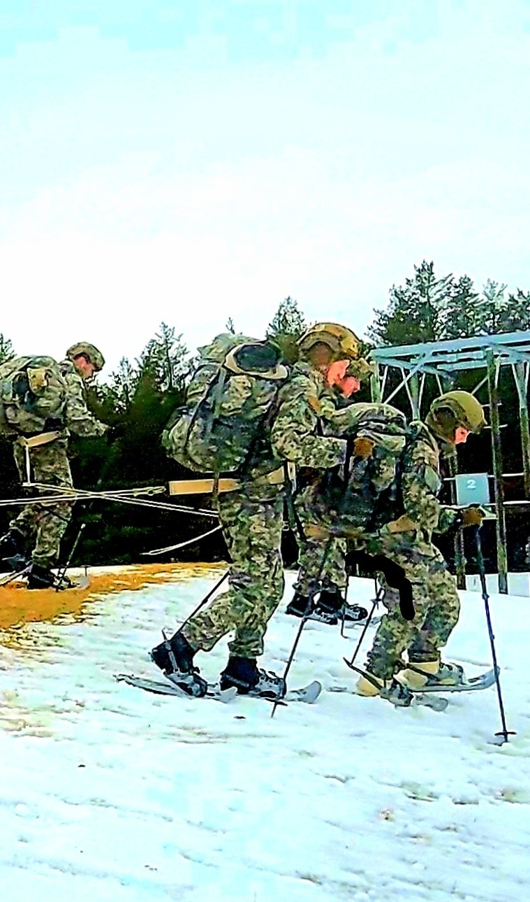 Airmen train in cold-weather tactics, skills at Fort McCoy