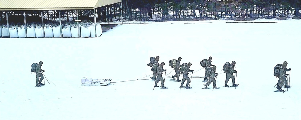 Airmen train in cold-weather tactics, skills at Fort McCoy