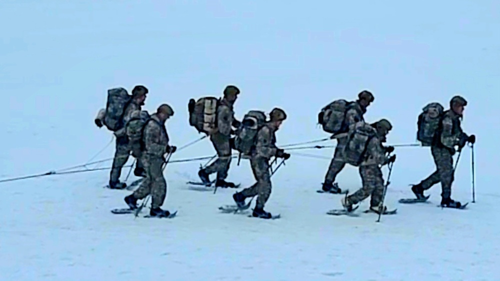 Airmen train in cold-weather tactics, skills at Fort McCoy