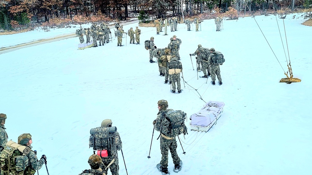 Airmen train in cold-weather tactics, skills at Fort McCoy