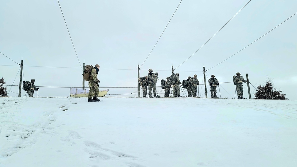 Airmen train in cold-weather tactics, skills at Fort McCoy