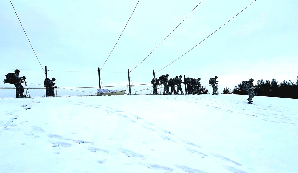 Airmen train in cold-weather tactics, skills at Fort McCoy