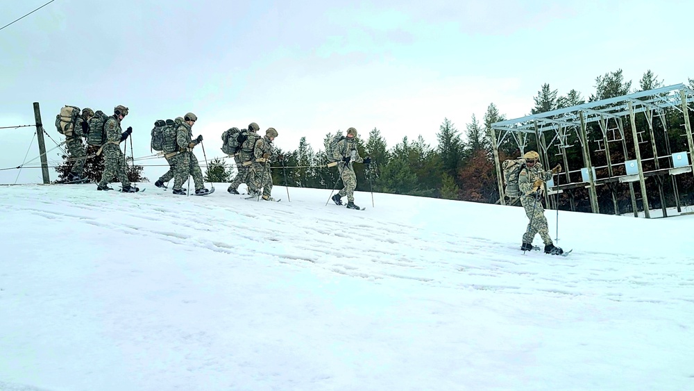 Airmen train in cold-weather tactics, skills at Fort McCoy