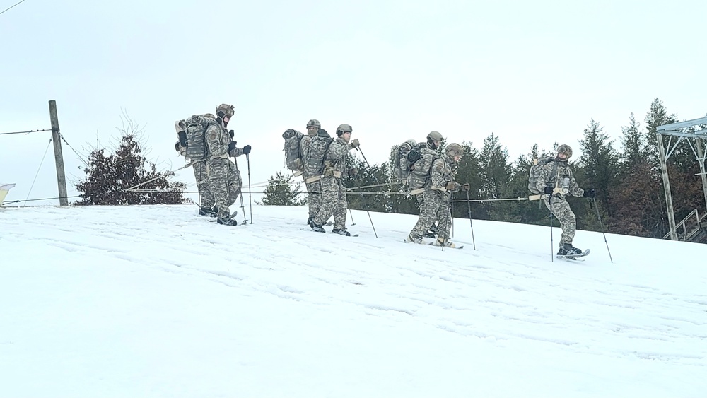 Airmen train in cold-weather tactics, skills at Fort McCoy