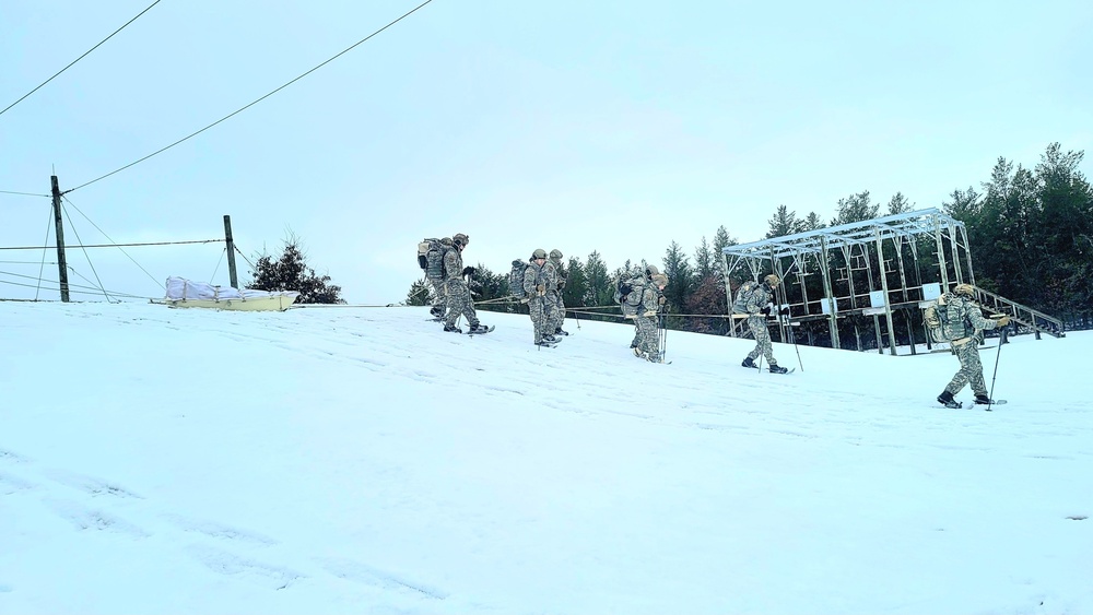 Airmen train in cold-weather tactics, skills at Fort McCoy