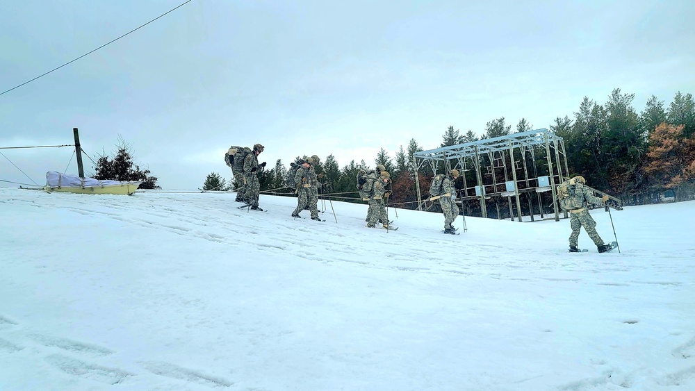 Airmen train in cold-weather tactics, skills at Fort McCoy