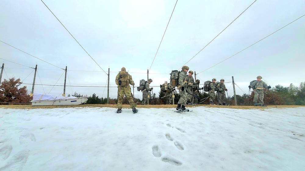 Airmen train in cold-weather tactics, skills at Fort McCoy