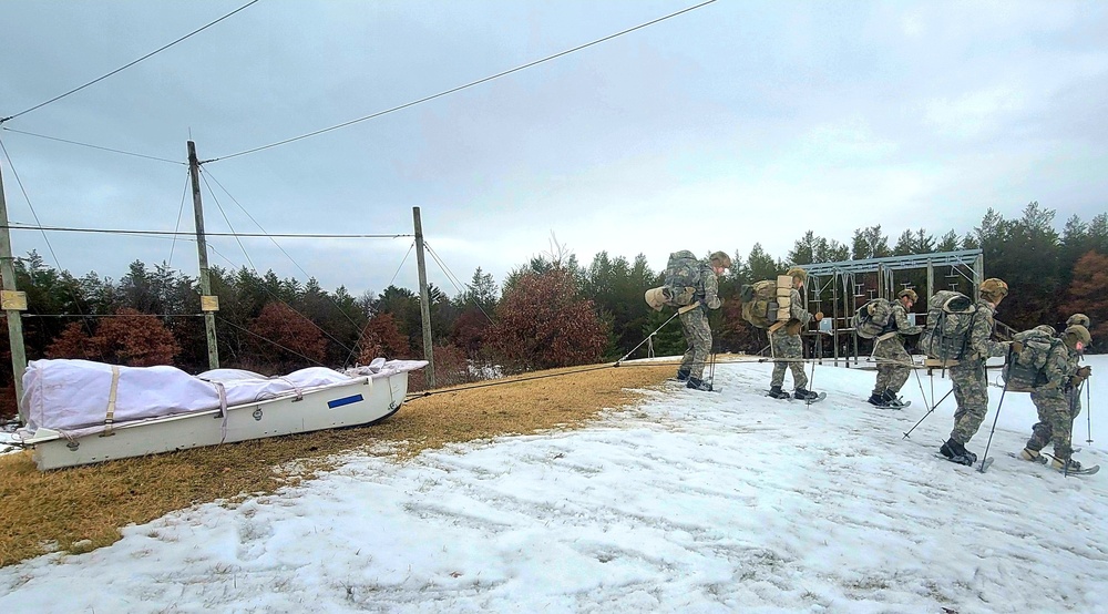 Airmen train in cold-weather tactics, skills at Fort McCoy