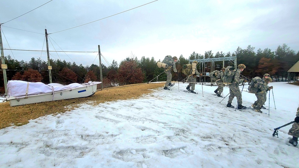 Airmen train in cold-weather tactics, skills at Fort McCoy