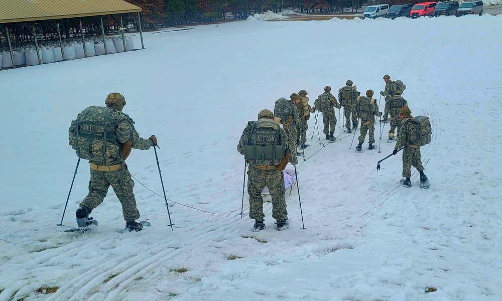 Airmen train in cold-weather tactics, skills at Fort McCoy