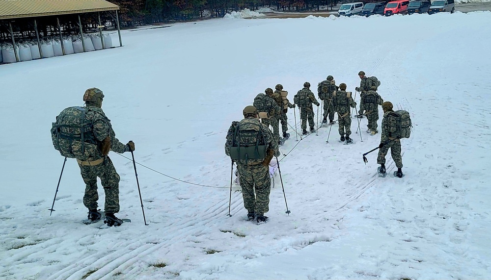 Airmen train in cold-weather tactics, skills at Fort McCoy