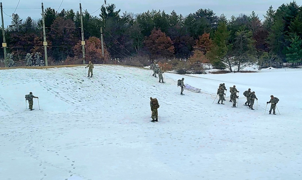 Airmen train in cold-weather tactics, skills at Fort McCoy