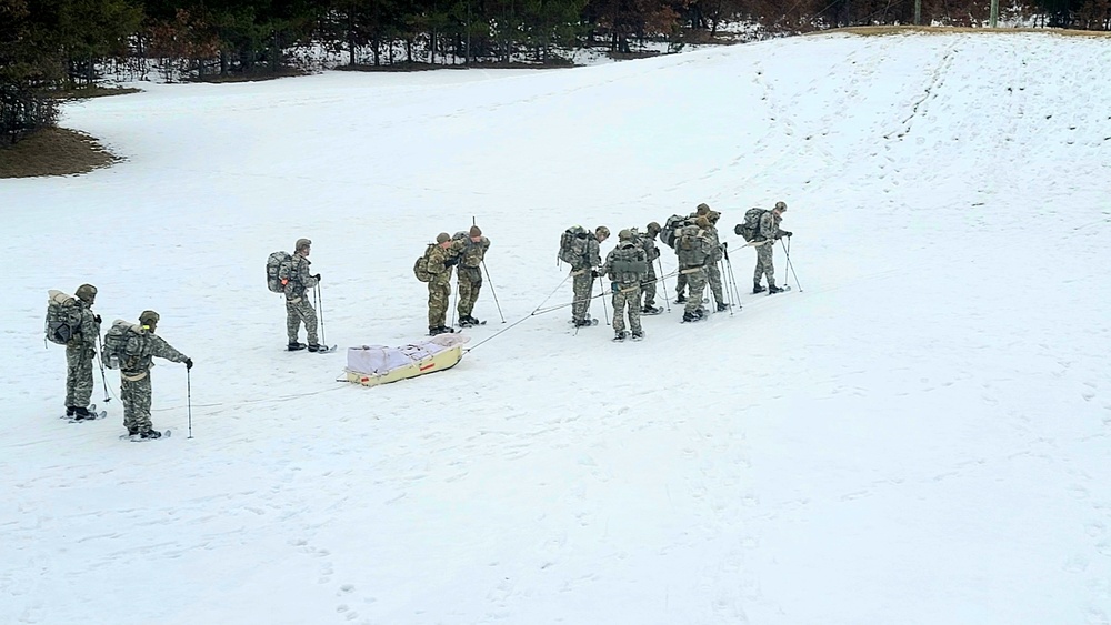 Airmen train in cold-weather tactics, skills at Fort McCoy