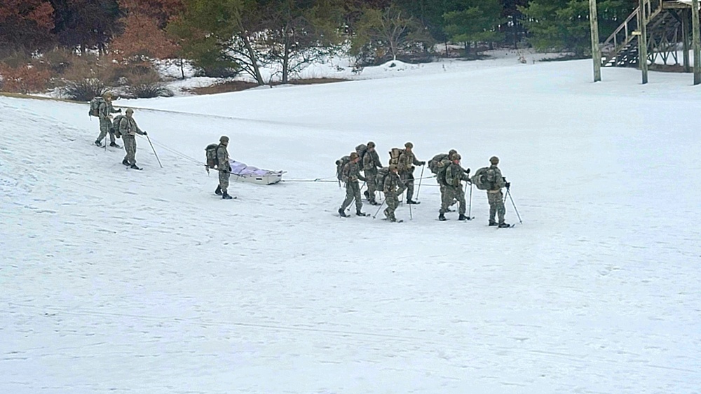 Airmen train in cold-weather tactics, skills at Fort McCoy