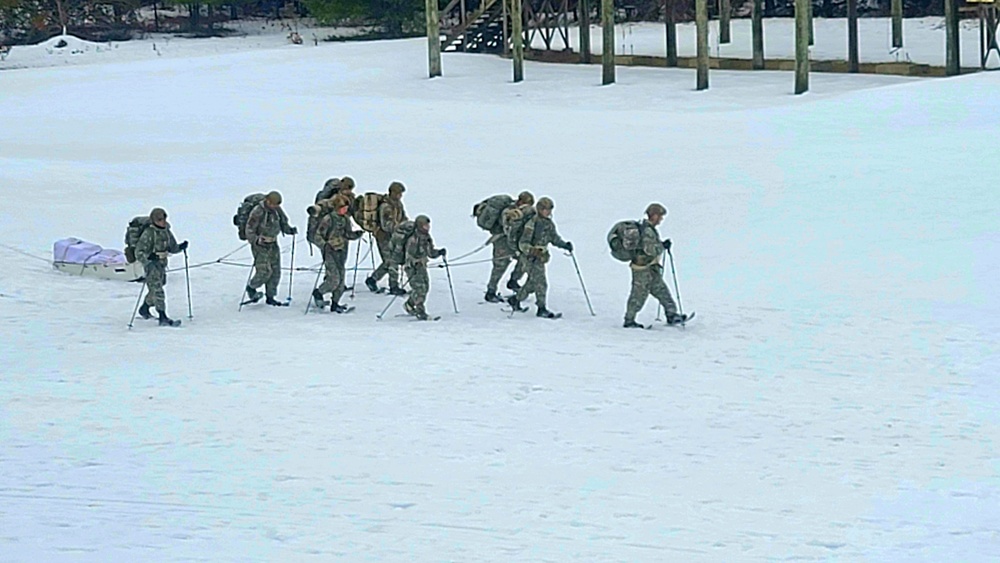 Airmen train in cold-weather tactics, skills at Fort McCoy