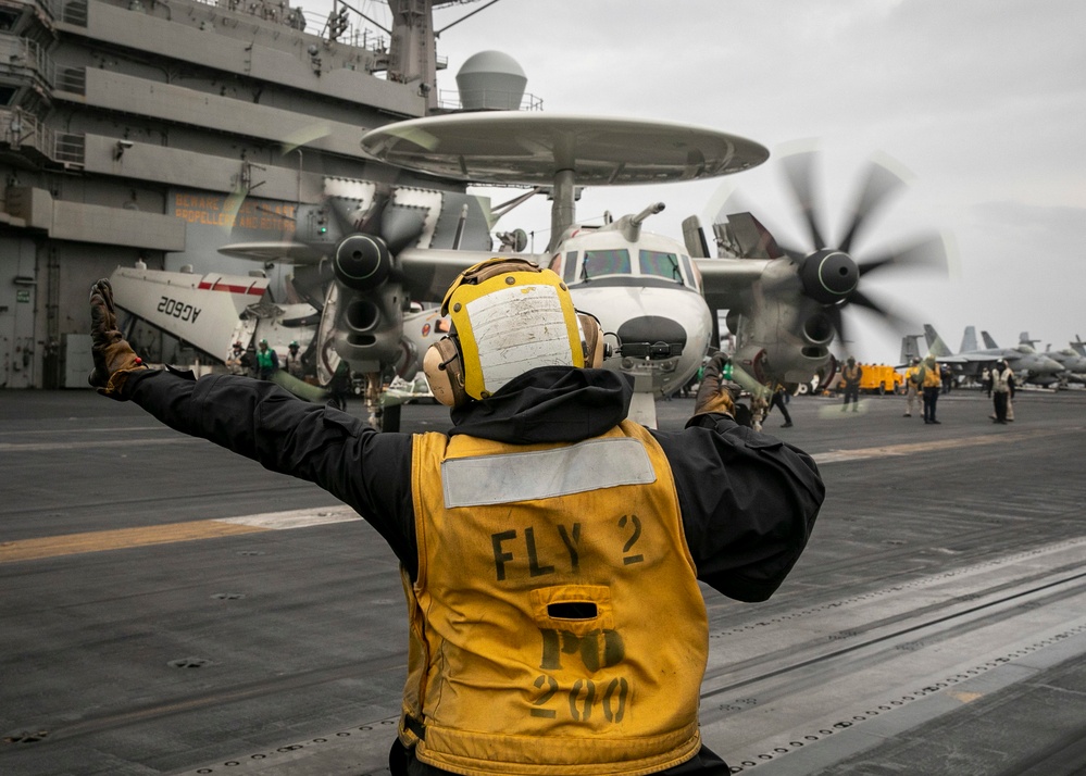 Daily Operations Aboard USS George H.W. Bush (CVN 77)