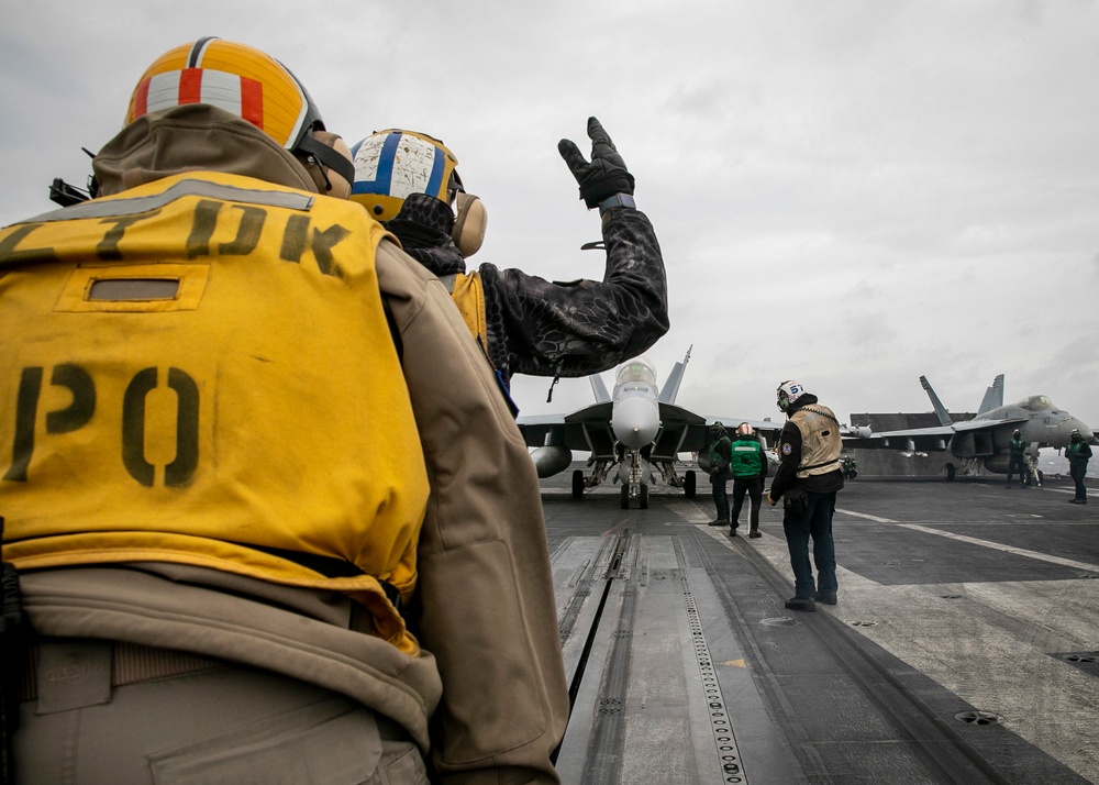 Daily Operations Aboard USS George H.W. Bush (CVN 77)