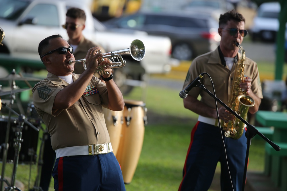 MARFORPAC Band Performs In Guam