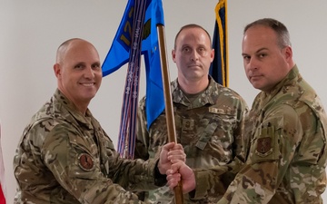 Keating assumes command of the 123rd Communications Squadron