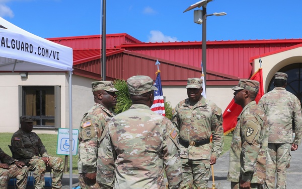 Change of command ceremony