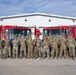 ASA-Black Sea fire department stands in front of the fire station with IMCOM leadership