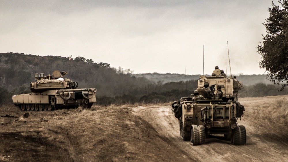 1-9 CAV and 87th ENG Co Conducts CALFEX