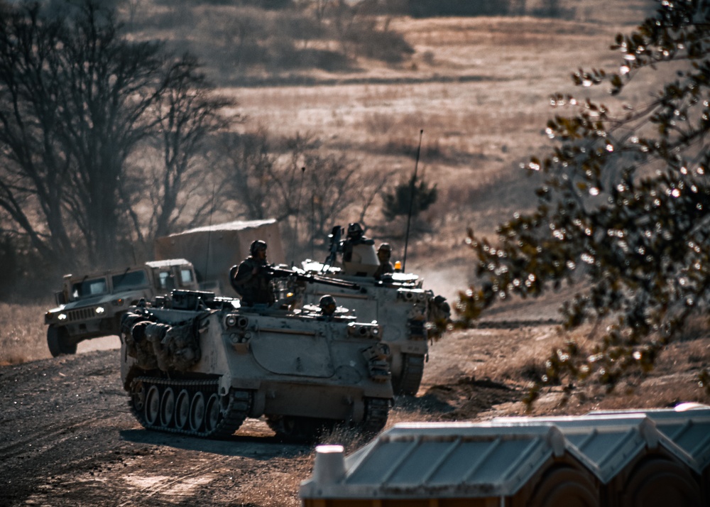 1-9 CAV and 87th ENG Co Conducts CALFEX