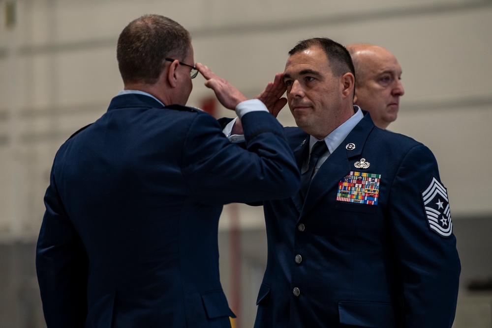 Dumas becomes 121st ARW Command Chief