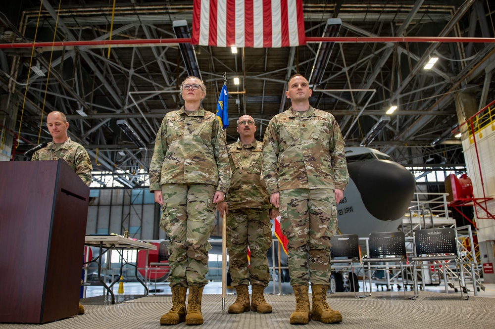 Schnack assumes command of 121st Aircraft Maintenance Squadron