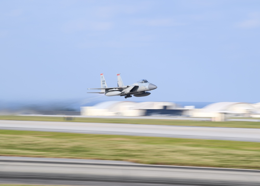 67th, 44th FS takeoff for Exercise Southern Beach